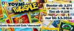 Pokemon Sammelkarten Sale bei Toymi.eu z.b. Paldeas Schicksale Booster Bundle + Gratis Karten Sleeves