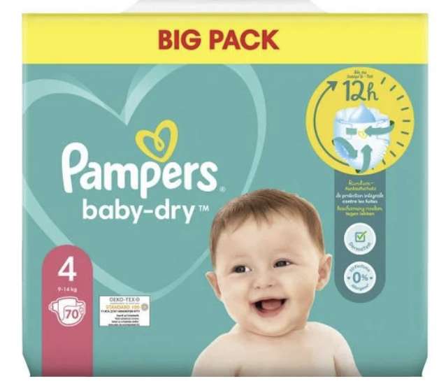 (Müller Filiale) Pampers Big Pack Baby Dry und Premium Protection Windeln