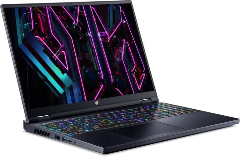 Acer Predator Helios 16 Gaming Laptop (16", 2560x1600, IPS, Mini LED, 240Hz, i9-13900HX, 32GB/2TB, RTX 4080 175W, 2x TB4, 90Wh, 2.7kg)