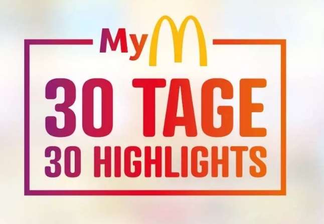 30 Tage 30 Highlights in der Mc-Donalds App | mydealz