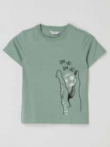 Happy KROKTOBER: Mango - T-Shirt aus Baumwolle 'Krokodil' Kinder (Gr. 116 - 140)