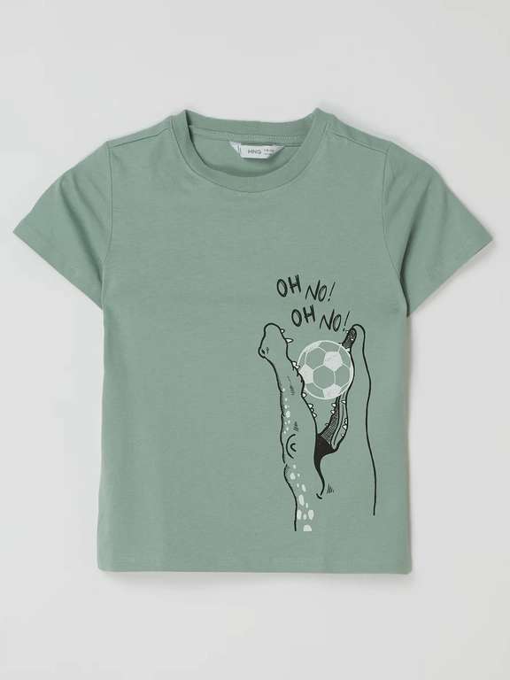 Happy KROKTOBER: Mango - T-Shirt aus Baumwolle 'Krokodil' Kinder (Gr. 116 - 140)