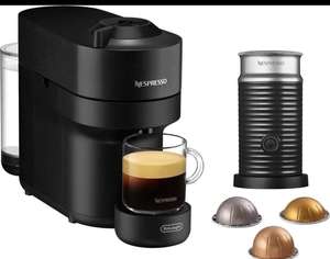 [MediaMarkt -eBay] Nespresso Kapselmaschine Vertuo Pop ENV 90.B von DeLonghi, inkl. Aeroccino Milchaufschäumer