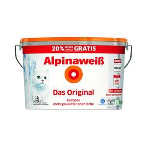 Alpinaweiß Das Original 12 L weiß matt [Bauhaus TPG]