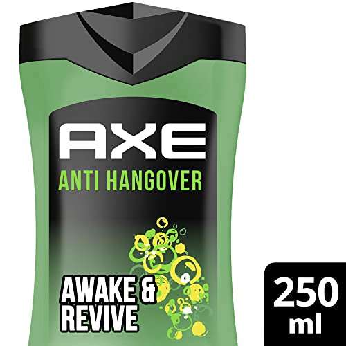 Axe 3-in-1 Duschgel & Shampoo Anti-Hangover (1,56€) oder Alaska (1,67€) 250 ml (Prime Spar-Abo)