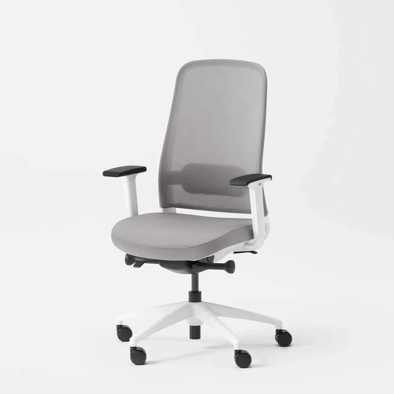 Fully Alani Schreibtischstuhl - ergonomischer Bürostuhl mit 5 Jahre Garantie (Sitz, Rückenlehne und Armlehnen mehrfach verstellbar)