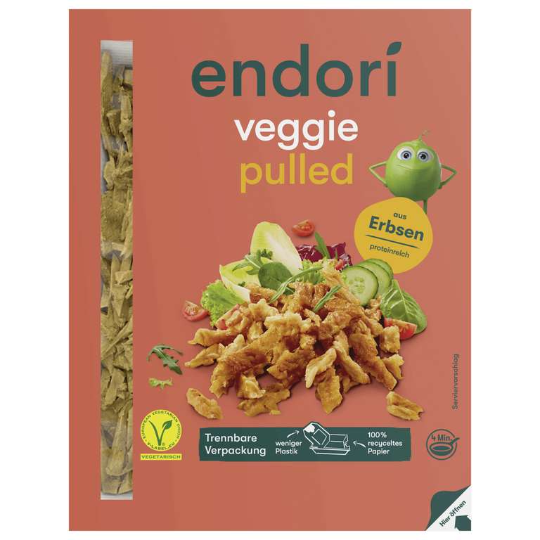 Endori vegetarische / vegane Fleischersatzprodukte versch. Sorten für 1,69 € (Angebot + Coupon) [Edeka Rhein-Ruhr]