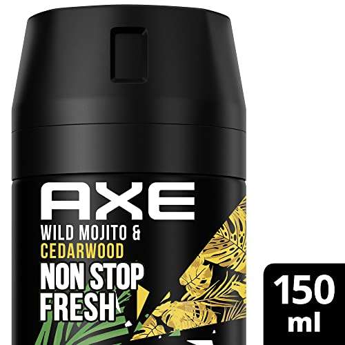 Axe Bodyspray Wild Mojito & Cedarwood, Ice Chill oder Leather & Cookies Deo 1x 150 ml (Prime Spar-Abo)