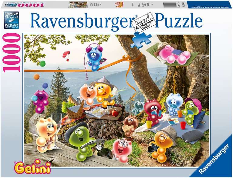 Puzzle Sammeldeal (7), z.B. Schmidt 59939 Thomas Kinkade Disney Dumbo oder Ravensburger Gelini, 1000 Teile [Amazon Prime und/oder Otto Up]