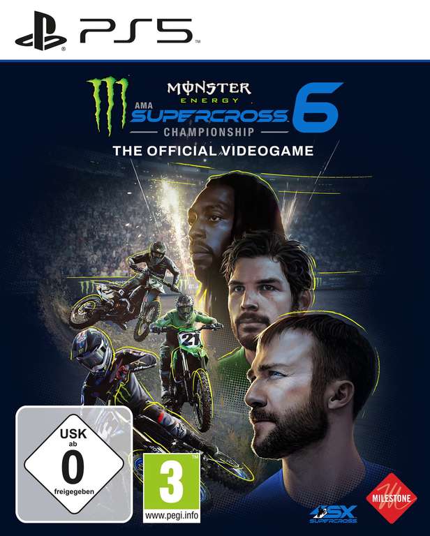 [Amazon] PS5 Monster Energy Supercross - The Official Videogame 6 (Prime/Packstsation)