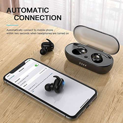 LStiaq Bluetooth 5.2 Kopfhörer mit Mic