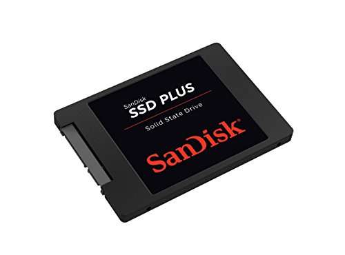 SanDisk SSD Plus interne Festplatte 240 GB (Lesegeschwindigkeit 530 MB/s, Schreibgeschwindigkeit 440 MB/s, stoßfest) (Prime)