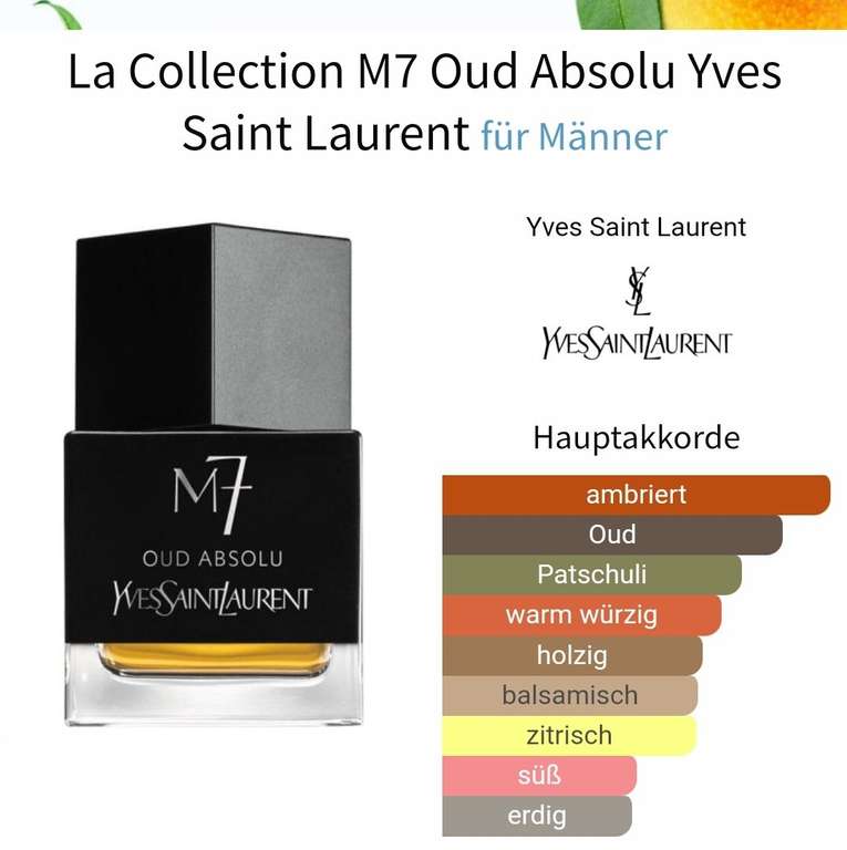 (Notino) Yves Saint Laurent La Collection M7 Oud Absolu Eau de Toilette 80ml