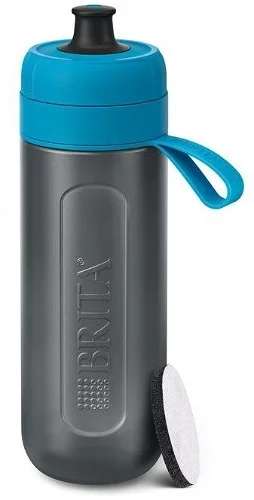 BRITA Fill&Go Vital Wasserfilter-Flasche 0,6 l blau