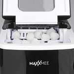 Eiswürfelmaschine / Eiswürfelzubereiter / Ice Maker MAXXMEE (120W, ca. 1,8 Liter, 9 Eiswürfel in 8 Minuten)