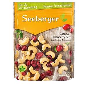 Seeberger Cashew-Cranberry-Mix 1x400g (5,59€ möglich) (Prime Spar-Abo)