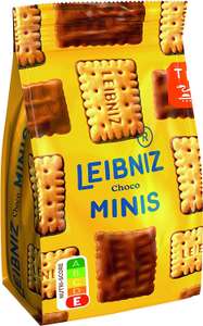 [Prime Sparabo] LEIBNIZ Minis Choco - 1er Pack - Mini-Butterkeks mit Vollmilchschokolade (1 x 125 g) | 0,69€ möglich