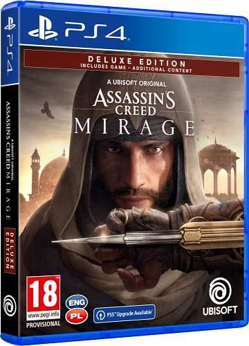 Assassins Creed Mirage: Deluxe Edition (PS4) + Steelbook für 19,89€ (Alza)