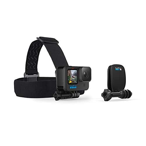 GoPro Kopfband Plus Quick-Clip - geeignet für alle GoPro Kameras (Offizielles GoPro-Zubehör) für 9,95€ (Prime)