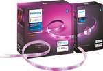 Philips Hue White And Color Ambiance Lightstrip Plus Set 2m + 1m für 63€ inkl. Versand