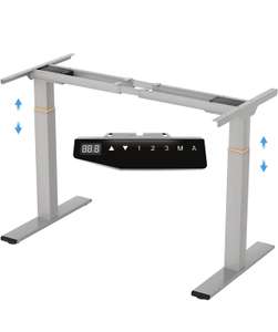 Flexispot EB2S Höhenverstellbarer Schreibtisch Elektrisch höhenverstellbares Tischgestell,