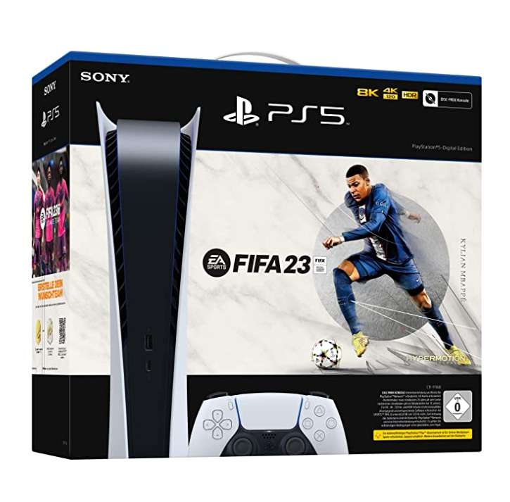 [Amazon Prime Mitglieder] PlayStation 5 Digital Edition - EA SPORTS FIFA 23 Bundle (PS5)