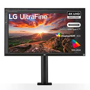 LG Ultrafine Ergo Monitor 27UN880P-B 4KUSB-C Ergo Stand