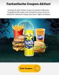 McDonald's Halloween Doppelpack Menü Aktion + Gewinnspiel (App Coupon) - McDonald’s Restaurants ivm. App Bestellung