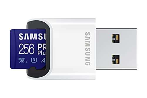 [Otto UP] Samsung PRO Plus microSD Speicherkarte 256 GB R160/W120 inkl. USB-Kartenleser