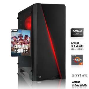 GAMING PC | AMD Ryzen 5 5500 6x3.60GHz | 16GB DDR4 | RX 6700 10GB | 500GB M.2 SSD