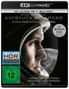 Aufbruch zum Mond (4K-UHD + Blu-ray + Bonus DVD) (HDR10 Dolby Atmos)