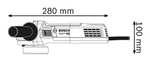 [Amazon Prime]Bosch Professional Winkelschleifer GWS 880 (880 Watt, Scheiben-Ø: 125 mm, Leerlaufdrehzahl: 11.000 min-1, im Karton)