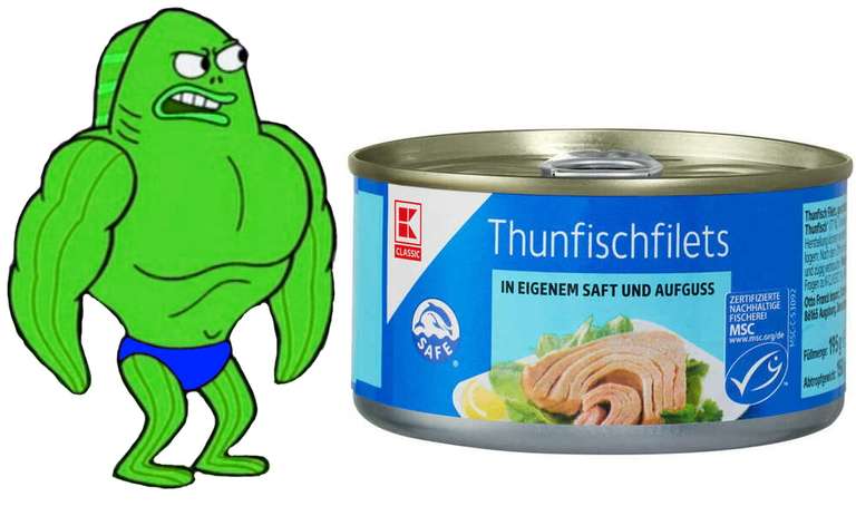 Pumpermarkt [50/22]: z.B. 150g K-Classic Thunfischfilets in eigenem Saft für 0,95€ ab Freitag bei Kaufland (mit der Kaufland Card)