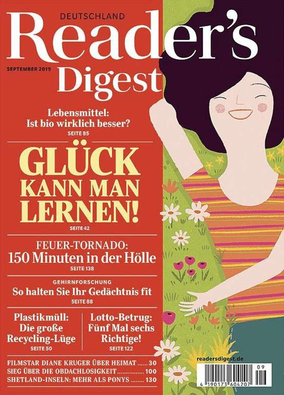 Reader's Digest Abo (12 Ausgaben) für 67 € mit 50 € BestChoice-Gutschein inkl. Amazon oder 55 € Zalando-Gutschein (Kein Werber nötig)