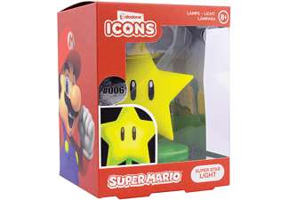 Paladone Mario Super Star 3D Icon BDP | Offiziell lizenziertes Nintendo Sammlerstück Schreibtischlampe - für 9€ inkl. Versand (Prime)
