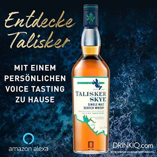 Talisker Skye | Single Malt Scotch Whisky | 45.8% vol | 700ml Einzelflasche | (Prime Spar-Abo)