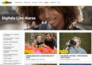 Freebie: Kostenlose Online Nikon Live Fotokurse