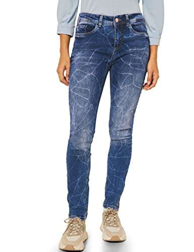Street One Damen Jeans | Dark Indigo Laser Washed | NUR 26W 28L