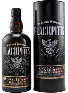 Whisky-Deals 143: Teeling Blackpitts Peated Single Malt Irish Whiskey 46% vol. (0.7 l) für 36,80€ inkl. Versand
