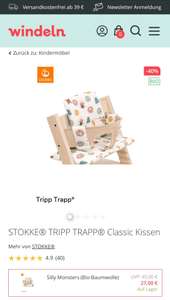 Stokke Tripp Trapp verschiedene Sitzkissen Sets