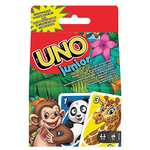 UNO Junior Kartenspiel von Mattel Games GKF04 - mit 56 Karten, Kartenspiel für Kinder ab 3 Jahren (Prime)
