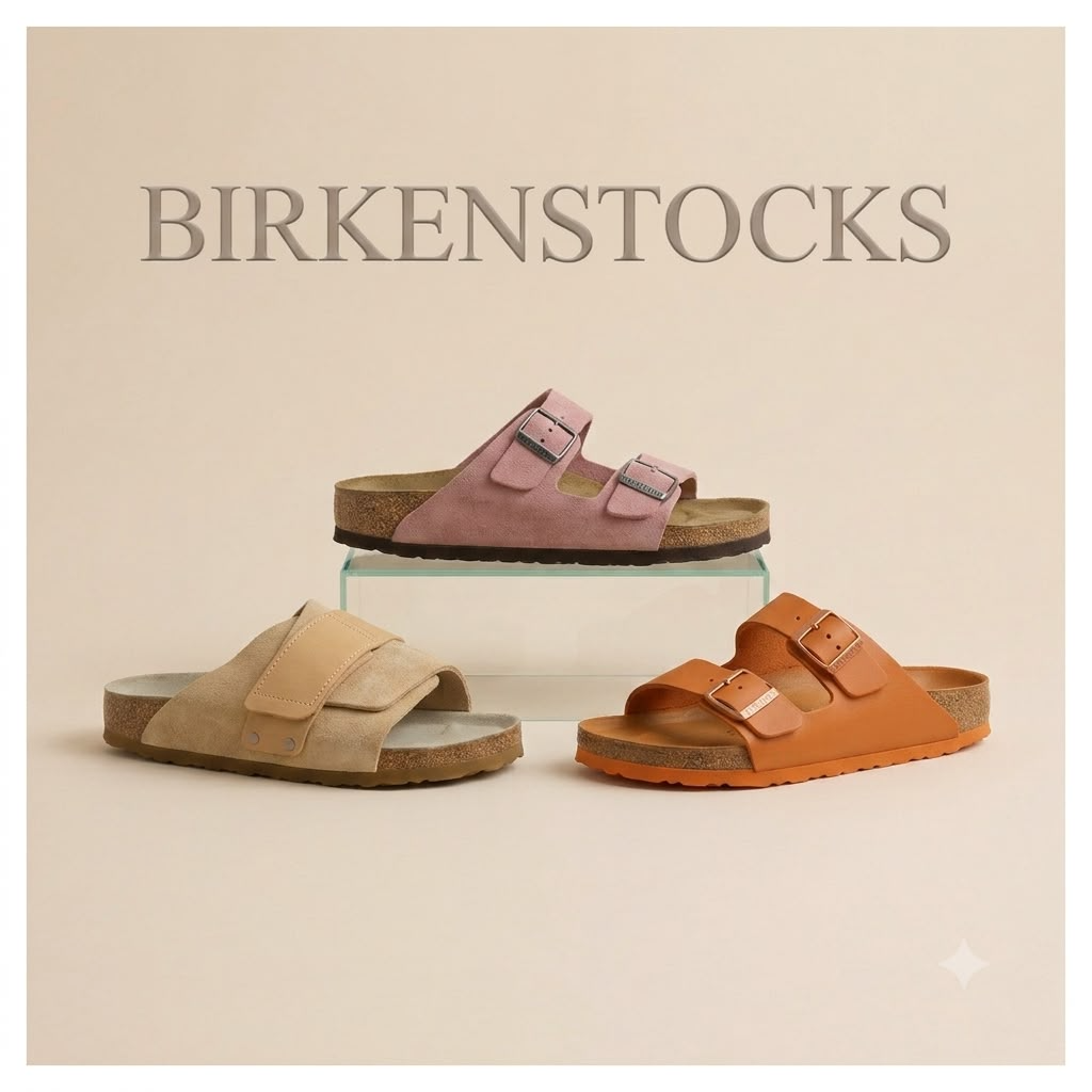 Birkenstock Sammeldeal | Birkenstock Arizona Leve Pink Clayn, Lena Amalfi, Kyoto