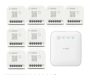 Bosch Smart Home - Starter Set 8 Stück Licht-/ Rollladensteuerung (Gen. 2) mit CB und Newsletter 387,05€ möglich