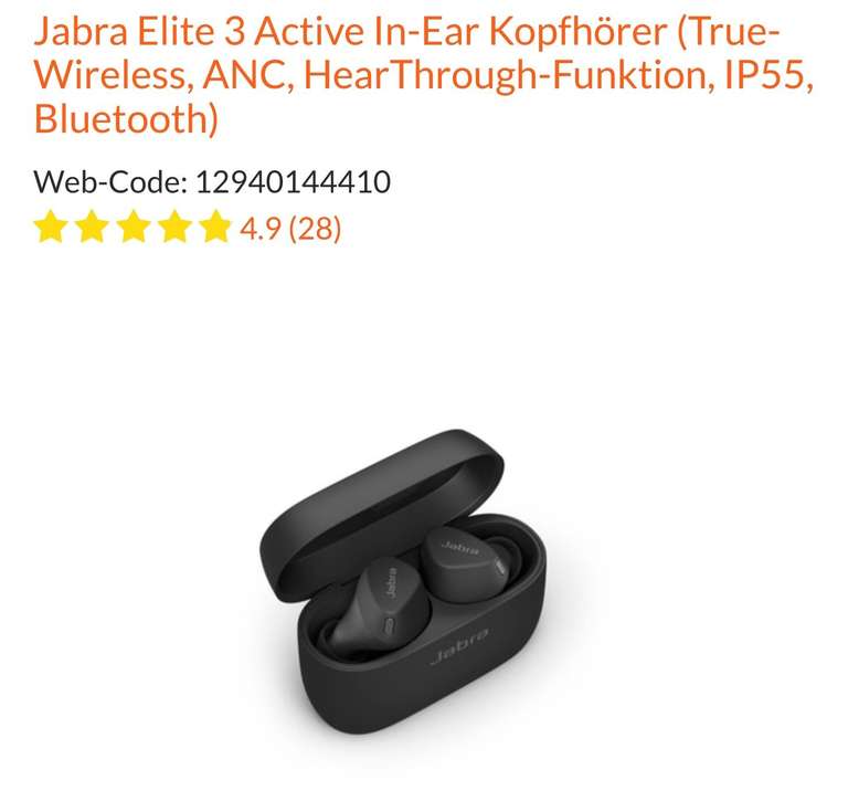 Jabra Elite 3 Active in-Ear Kopfhörer