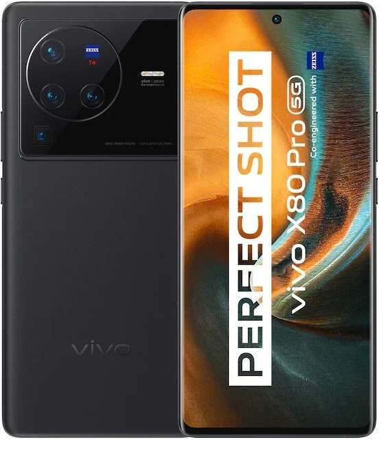 VIVO X80 PRO 5G 256GB Im Tarif: o2 Free Unlimited Max 500Mbit/s