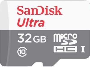 2x SANDISK Ultra, Micro-SDHC Speicherkarte, 32 GB