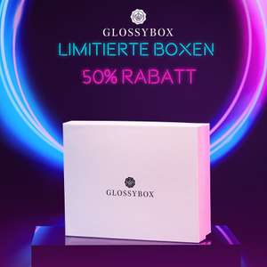 GLOSSYBOX - CYBER DEAL - 50% Rabatt auf limitierte Boxen, z.B. MEN November 2022 Box