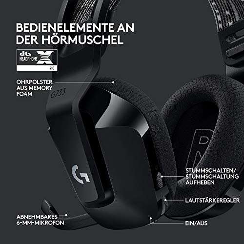 Logitech G733 Lightspeed kabelloses Gaming-Headset für 89,99€ inkl. Versand
