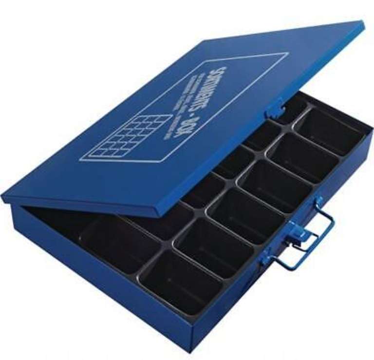 Sortimentskasten Sortierkiste Kleinteilemagazin Organizer Box Koffer 18 Fächer