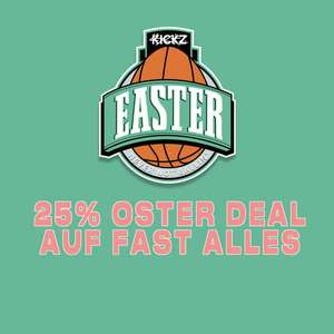 KICKZ - Easter Deal: 25 % Rabatt auf viele Artikel (Jordan, adidas oder k1x)